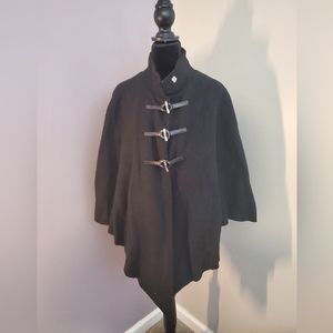 Cape Poncho - Black